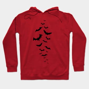 Flock of Bats (Black) Hoodie